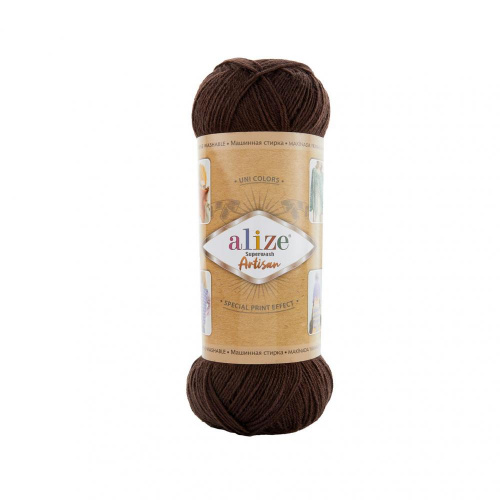 Суперваш АРТИСАН SUPERWASH Artisan 75% SW шерсть 25% полиамид 420м/100г Alize